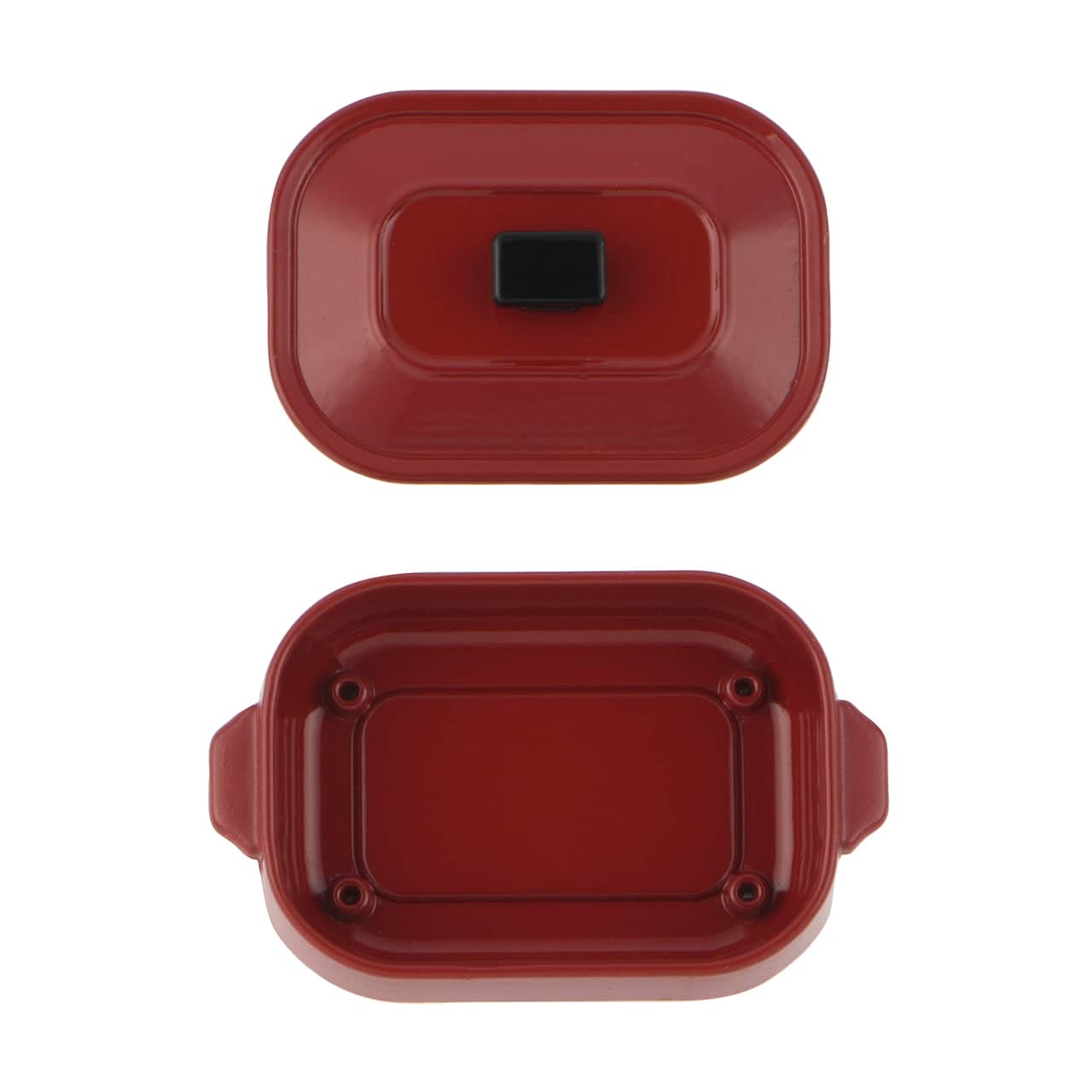 Mini plat de cuisson rouge par Make Market